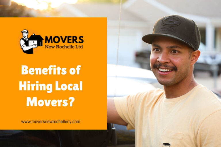 Benefits of Hiring Local Movers