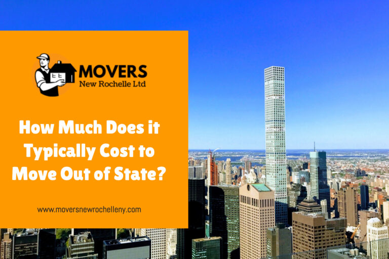 What is the average cost to move out of state?